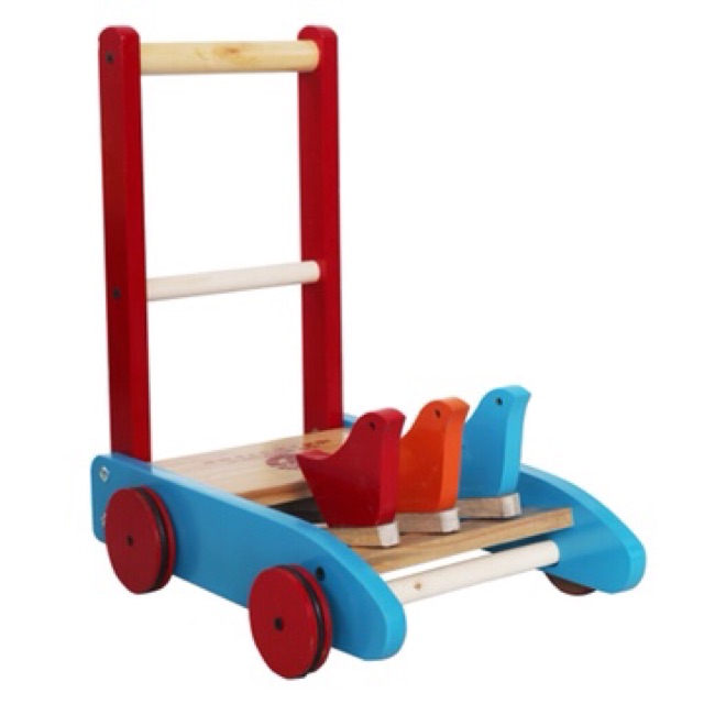 Xe đẩy gỗ tập đi cho bé