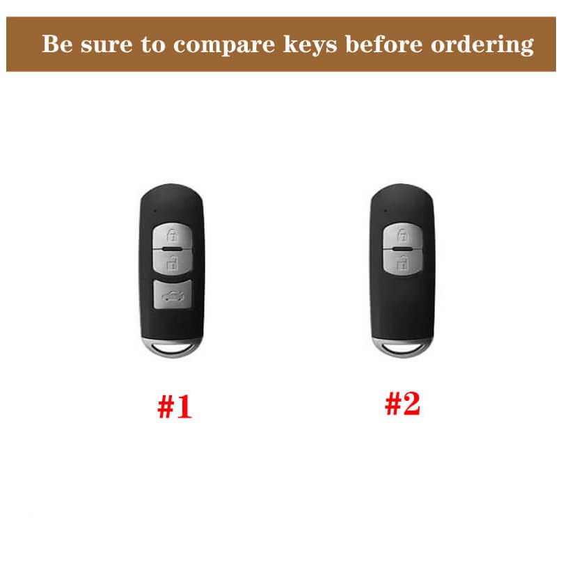 Bao da bảo vệ chìa khóa xe hơi Mazda chuyên dụng CX5 Mazda 3 Mazda 6