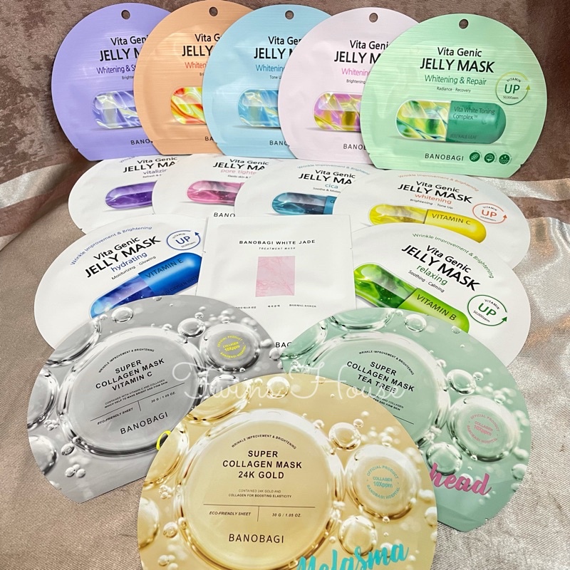 [1 miếng lẻ] Mặt nạ Banobagi Jelly Mask mẫu mới 2018