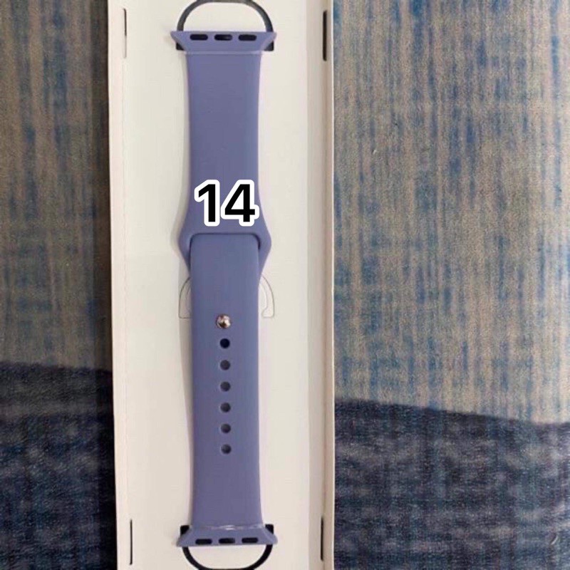 Dây đeo Apple Watch series 1/2/3/4/5/6/7/SE silicone chính hãng COTEetCI