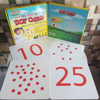 Thẻ Học Toán Dot Card Cho Bé