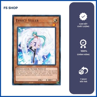 Thẻ bài Yugioh - Effect Veiler -Thẻ bài chính hãng
