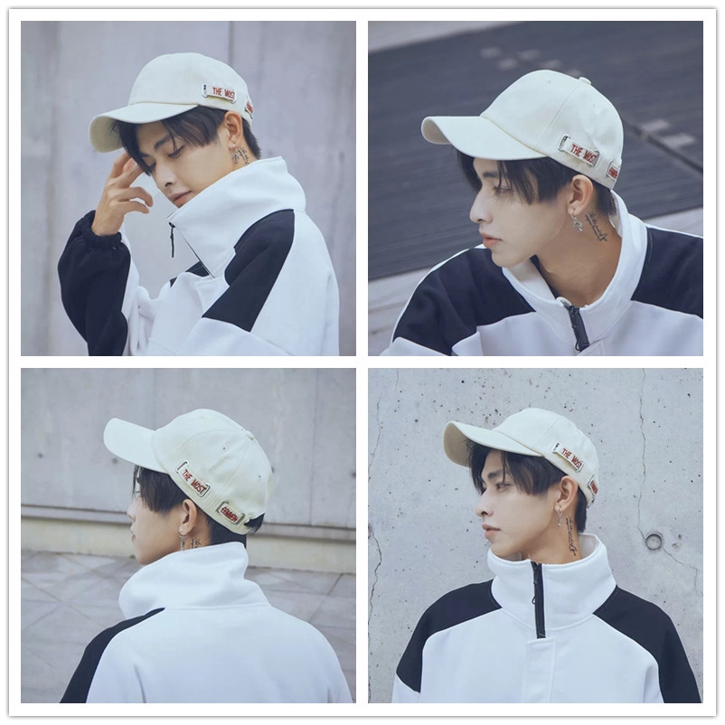 Dynamic hip hop style embroidered cap