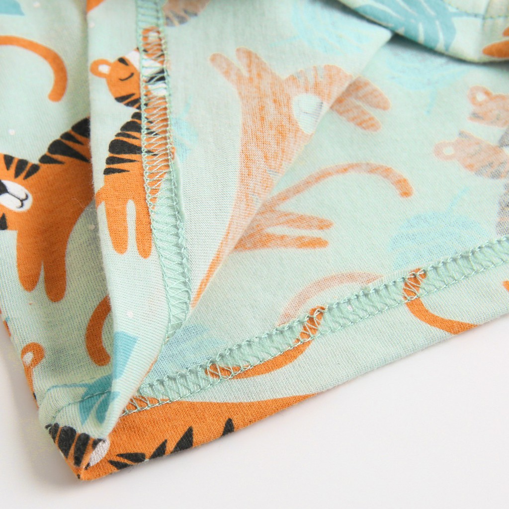 SanlutozBông Mùa hè Em bé Bộ quần áo  Áo + Quần short 2 cái Phim hoạt hình