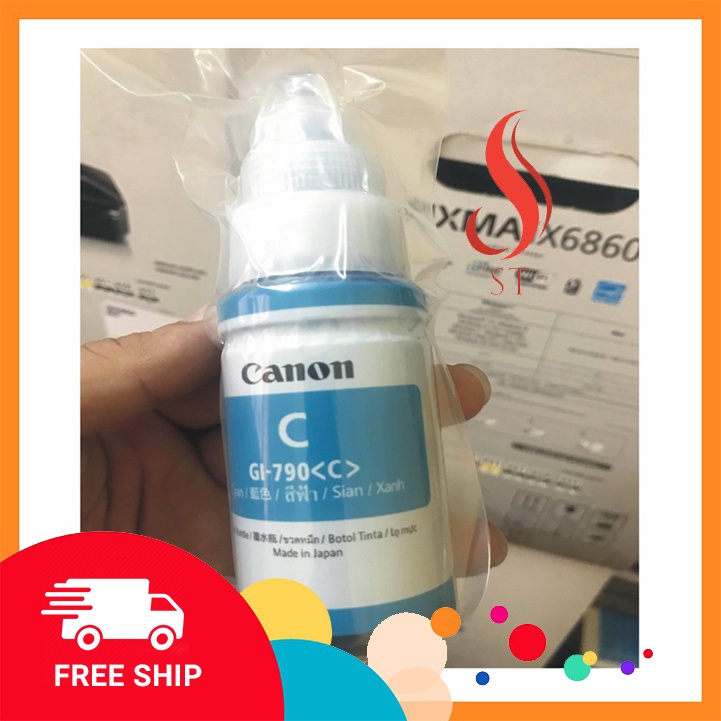 Mực Canon Gl-790 YCMBK bóc máy Chính hãng Canon G1000,G1010,G2000,G2010,G3000,G3010