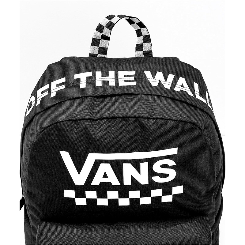 [FLASHSALE] Vans Sporty Realm Backpack | Balo Đen Mỏng Nhẹ Chính Hãng