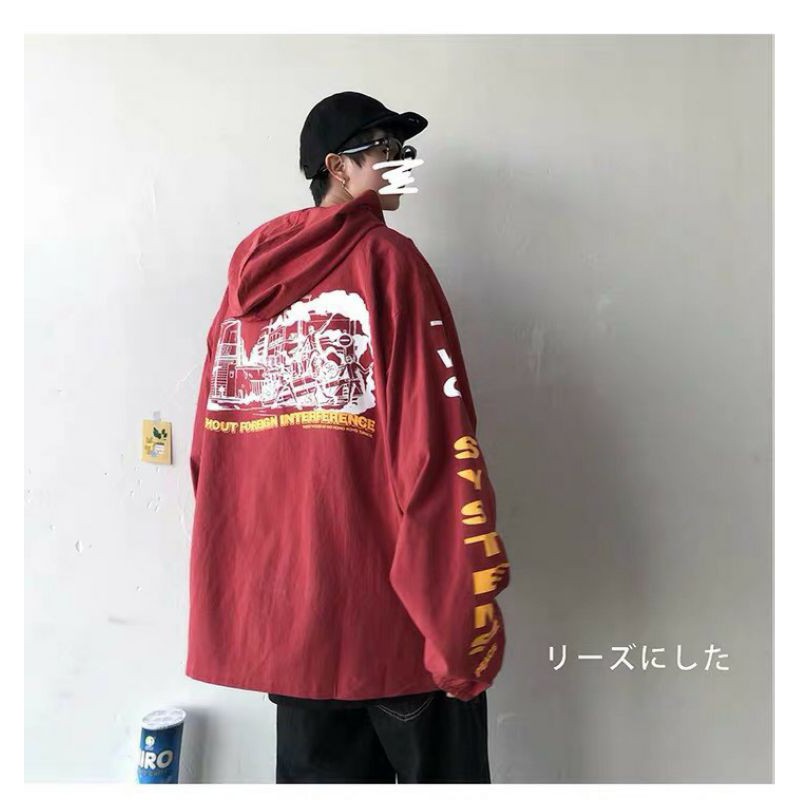 Áo khoác nỉ ngoại ONE