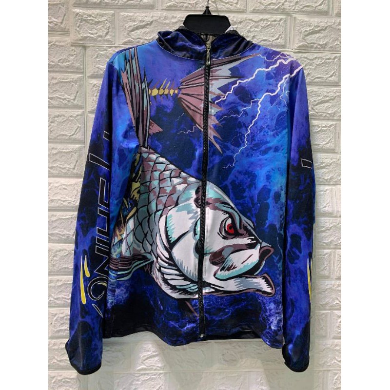 Áo chống nắng câu cá in 3D