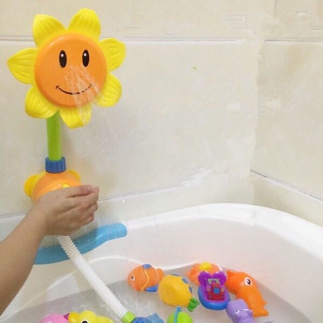 Vòi sen hoa hướng dương cho bé