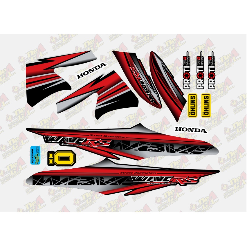 Tem rời Wave a 50 - 100 cc Đời 2006-2016 Mẫu Wave RS 915879