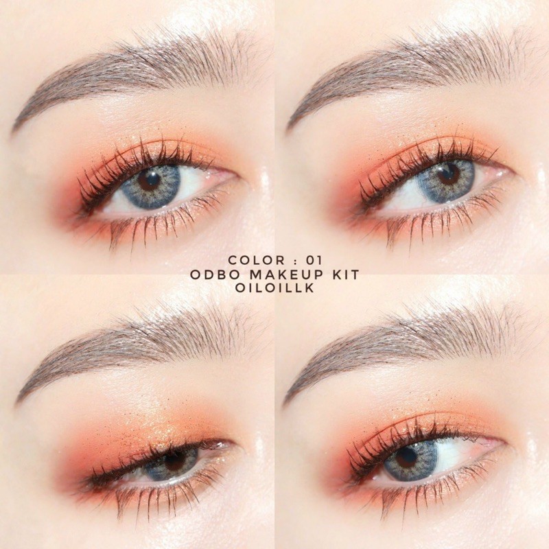 Set [Son-Mắt- Má -Mày] Odbo Makeup Kit OD1037 | BigBuy360 - bigbuy360.vn