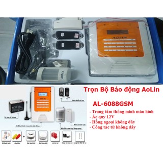 Trọn bộ báo động aolin al-6088gsm