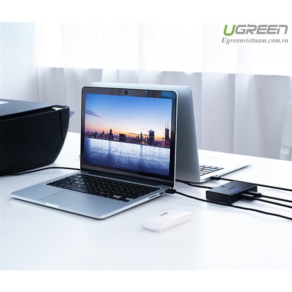 Bộ Chia Máy In 2 Máy Tính Ra 1 Máy In Ugreen 30345  cao cấp - Hàng chính hãng