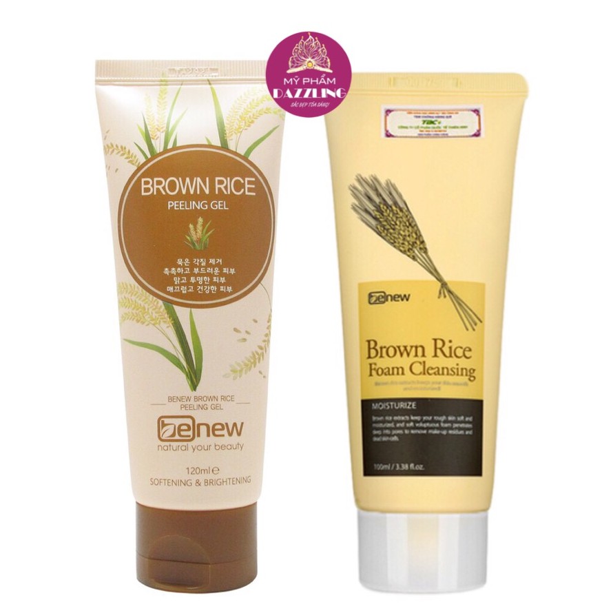 [Chính Hãng] Combo Sữa Rửa Mặt Benew 100ml + Tẩy Da Chết Benew 120ml | BigBuy360 - bigbuy360.vn