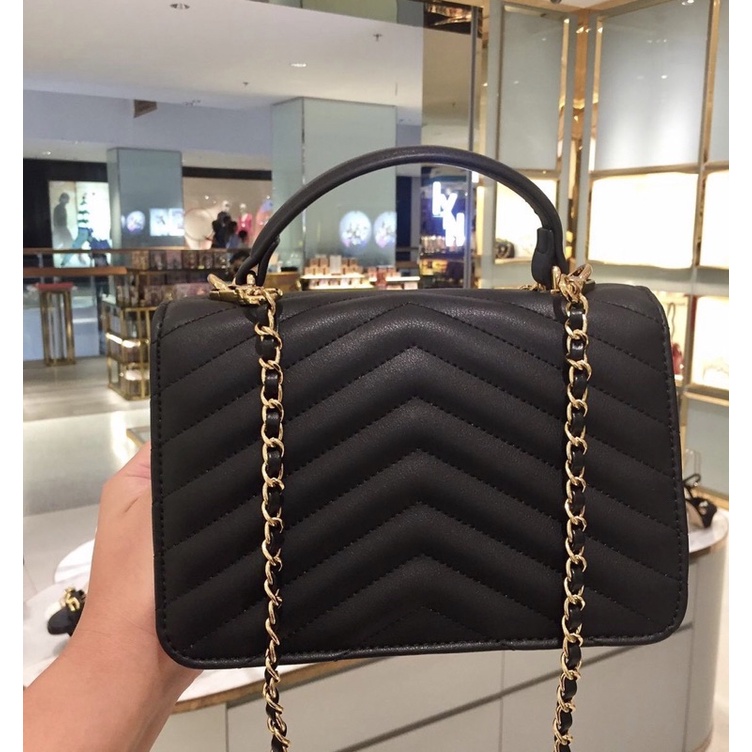 Túi lyn lady tophand khoá tròn huy hiệu