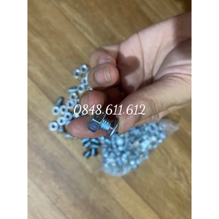 Set 100 Ốc lắp kệ bulong lắp kệ sắt V lỗ
