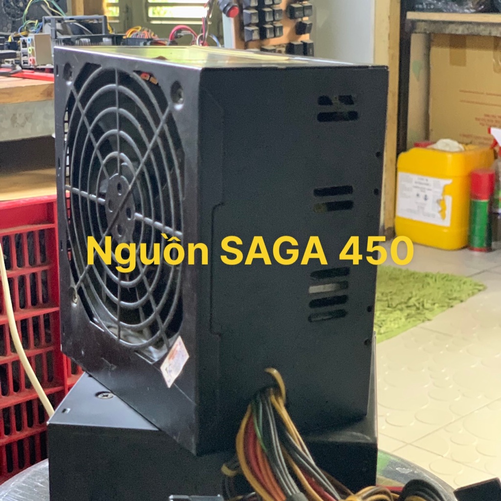 UPS N guồn PC Hiệu FSP SAGA  450  Dây Dài - Vi Tính Bắc Hải