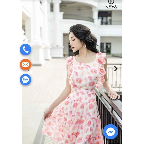 NEVA newtag set áo và váy xoè size M/L  nguyên tag