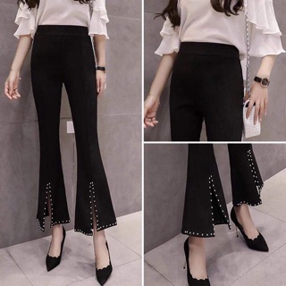 Quần ống vẩy xẻ - Ảnh thật
