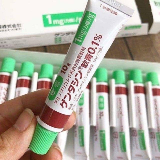 Nội địa Nhật - kem xóa sẹo Gentacin 10g