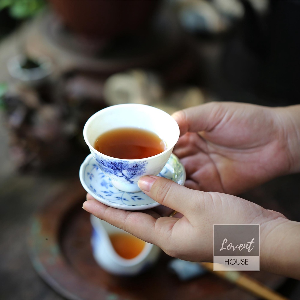 Trà Tiểu Thanh Cam Phổ Nhĩ Cung Đình 8 năm - 1viên 5g - Thanh mát hậu vị sâu, tốt cho sức khỏe