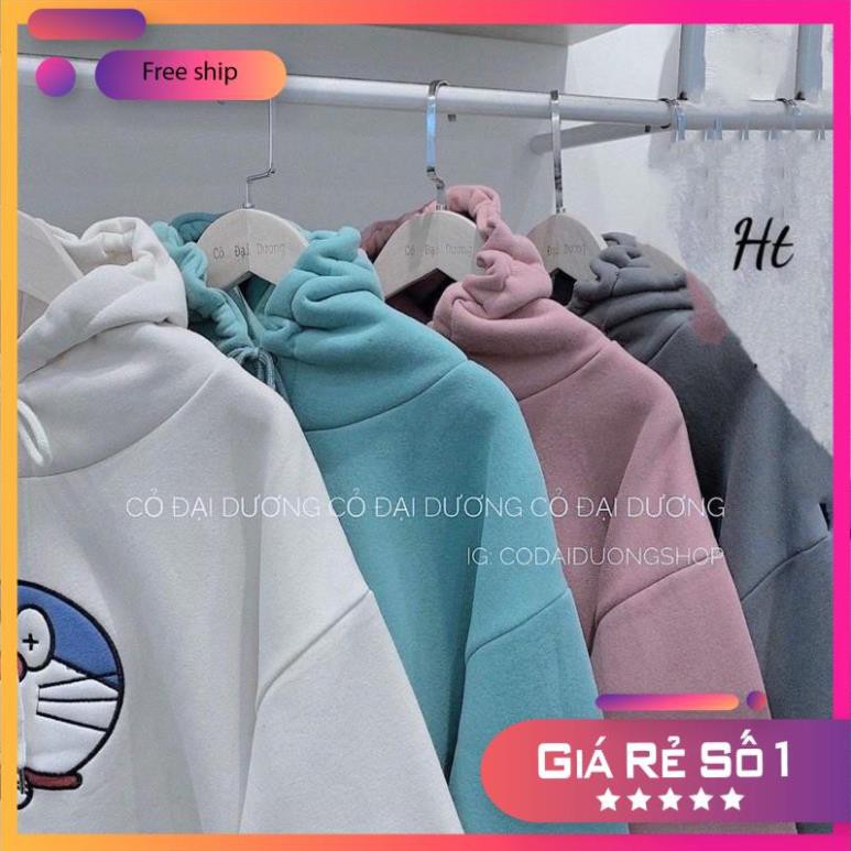 (Free Ship Siêu Rẻ)  Áo hoodie 3d mèo máy in tay H2O577