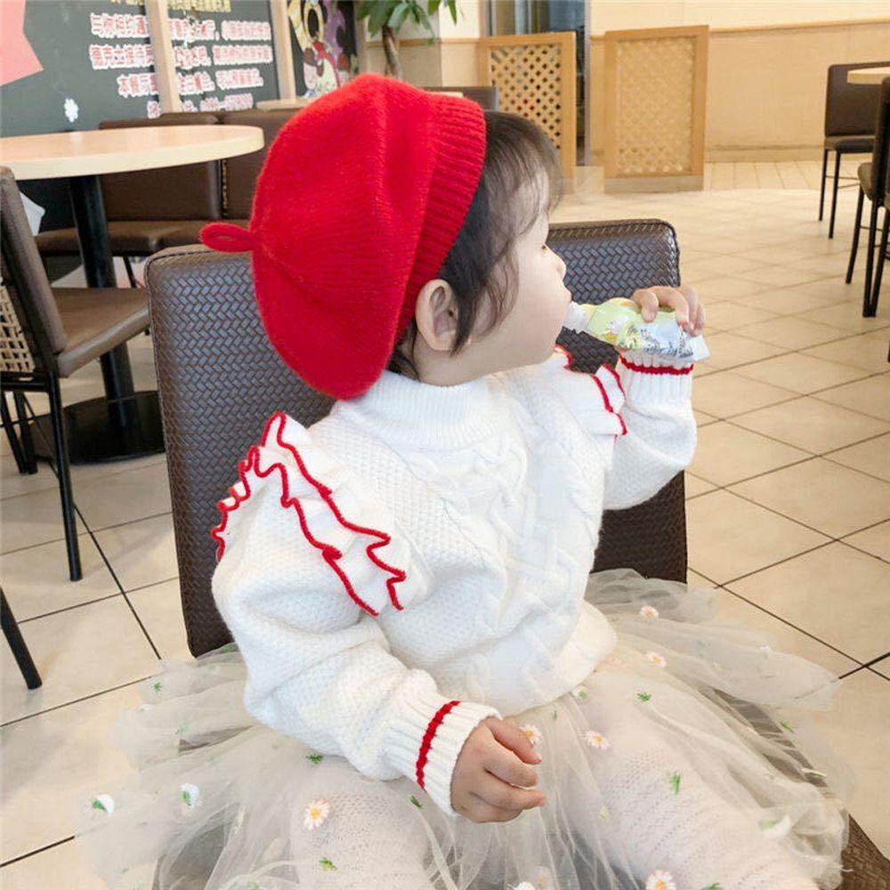 Mũ Nồi Beret Nhiều Màu Sắc Thời Trang Thu Đông Cho Bé