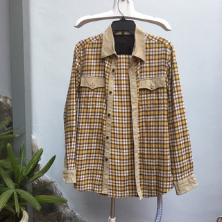[Ảnh thật | 20 mẫu | nhiều size] Giá sỉ, Áo sơ mi vintage Nam Nữ, flannel, hot trend 2020 secondhand sida 2hand 41_60