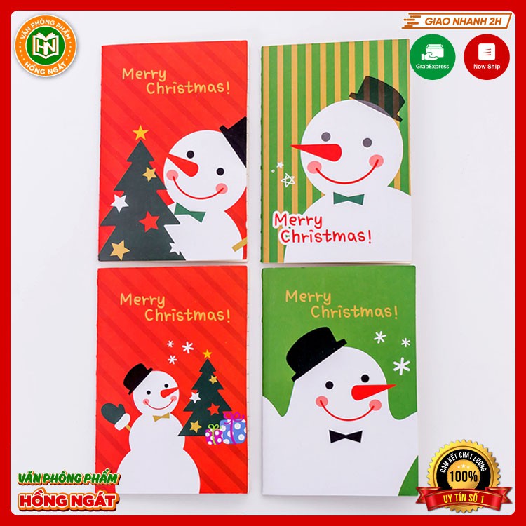 ComBo 50 Sổ Tay Noel Siêu Xinh