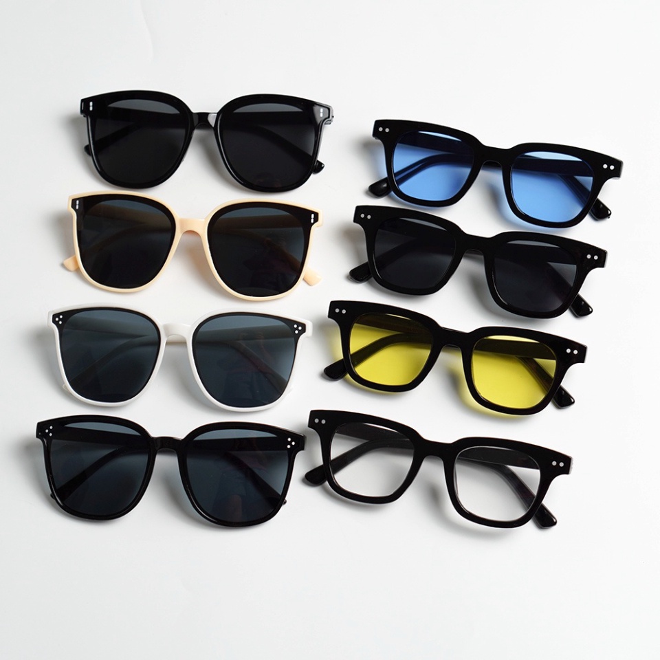 Mắt kính unisex hot trend thời trang FREESHIP gọng kính mát nam nữ nhiều màu phong cách ZADOLA