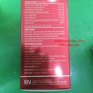Thực phẩm bảo vệ sức khỏe Visglutin DC