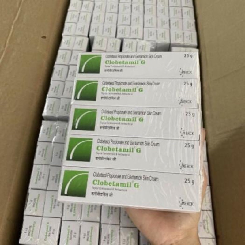 Tuýp Kem Clobetamil -G mờ thâm nám, giảm mụn dưỡng da Thái Lan
