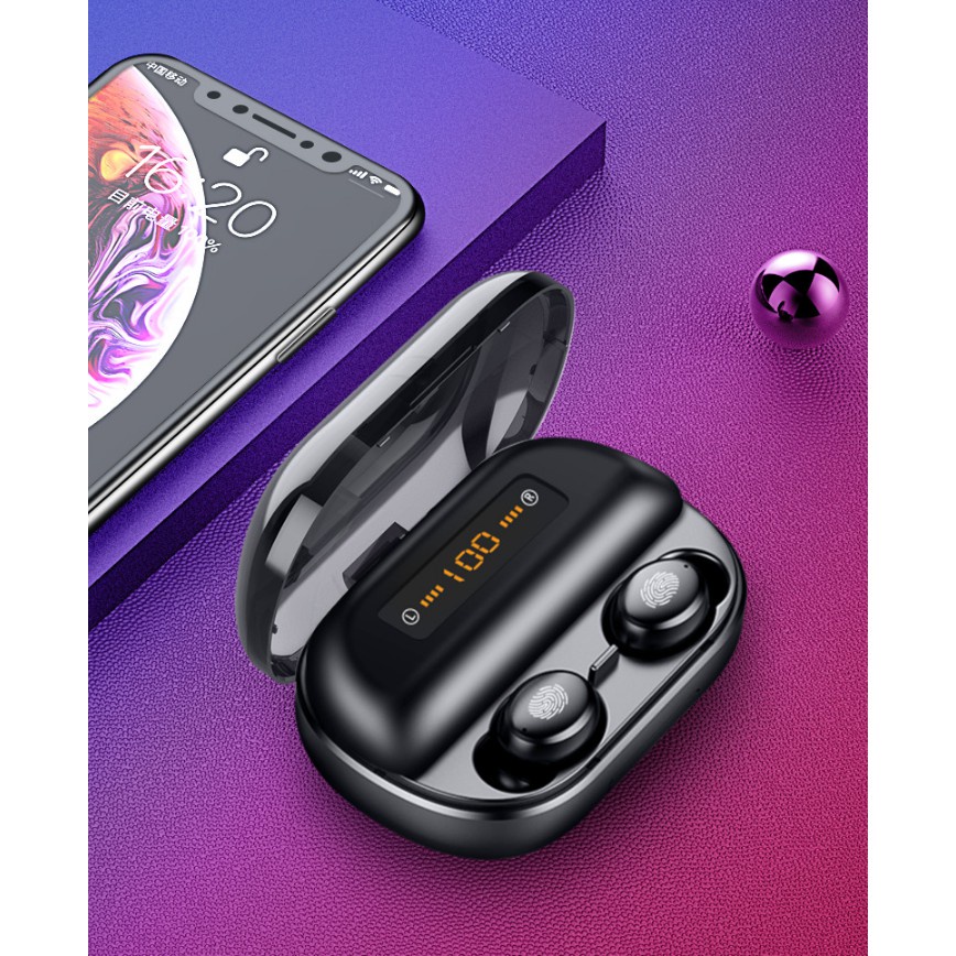 Tai nghe Vinetteam AMOI V11 bản quốc tế  cảm ứng Bluetooth 5.0 Pin 4000MAH Chơi được 380 giờ, chống nước -dc3622