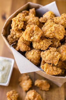[BAO BÌ MỚI] Gà viên popcorn Cp, chất lượng tuyệt vời cho bữa ăn gia đình - gói 1kg rất nhiều viên.