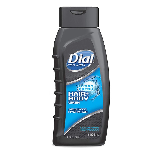 Sữa tắm gội Dial For Men Hydro Fresh - Mỹ - 473ml