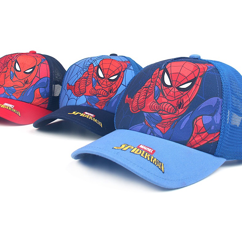 PW521 Mũ nón lưỡi trai cao cấp cho bé trai hình người nhện HM60115