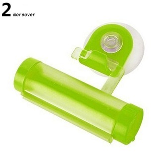 MORE☼Useful Plastic Rolling Tube Squeezer Toothpaste Easy Dispenser Bathroom Holder