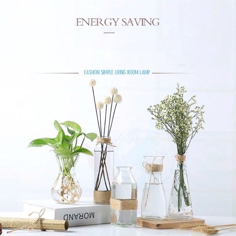 Lọ hoa decor - Lọ thuỷ tinh cắm hoa vintage | BigBuy360 - bigbuy360.vn