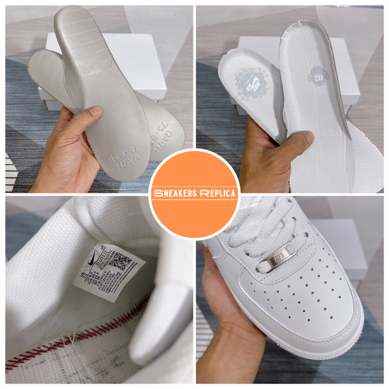 Giày Air Force 1 Low White | AF1 Trằng Cổ Thấp - BẢN CAO CẤP