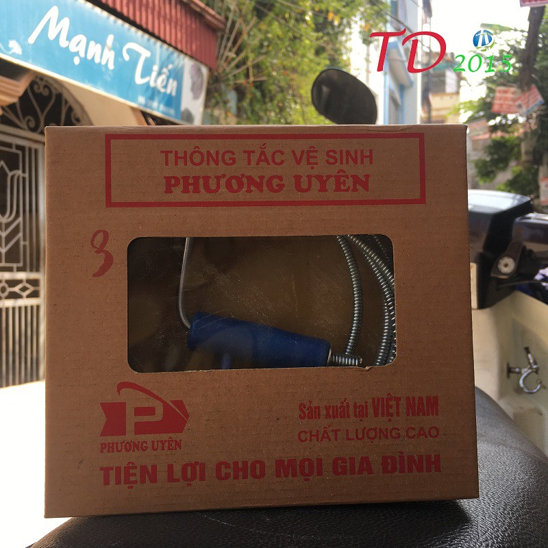 [Hàng cao cấp] Dây Thông Vệ Sinh, Thông Cống Chính Hãng Phương Uyên 5m