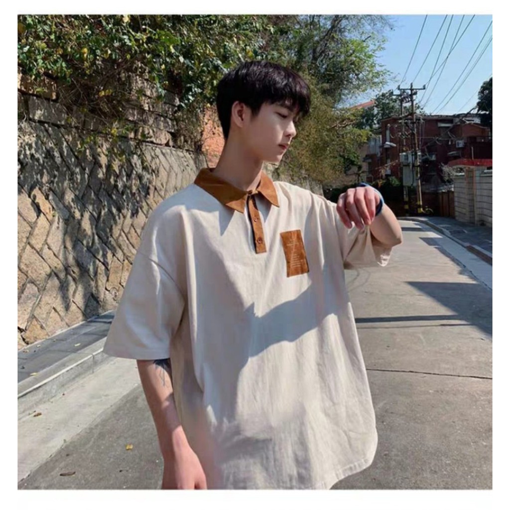 áo thun tay lỡ unisex nam nữ, 65% cotton form rộng phong cách ulzzang cá tính dhl | BigBuy360 - bigbuy360.vn