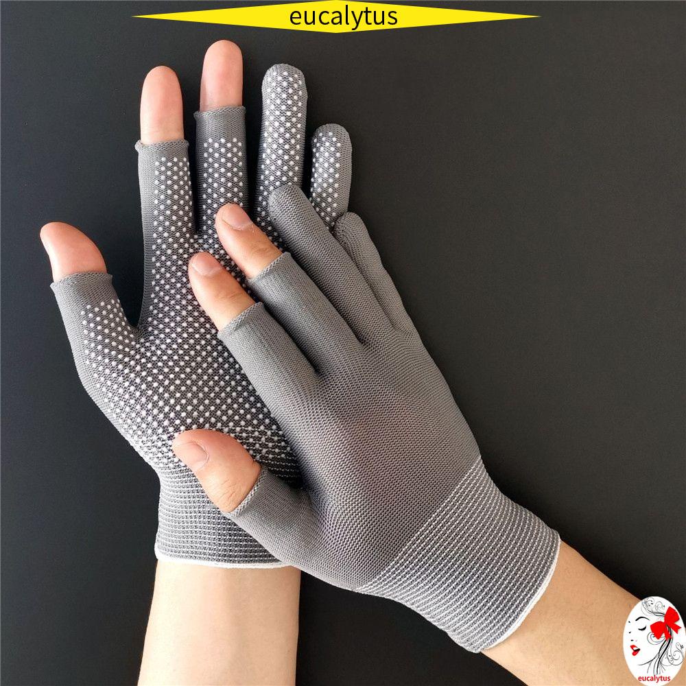 Etus Găng Tay Chống Nắng Hở Ngón Chống Trượt Co Giãn Nhiều Màu Sắc Dùng Khi Đi Câu Cá/Thể Thao Dành Cho Nam Và Nữ
