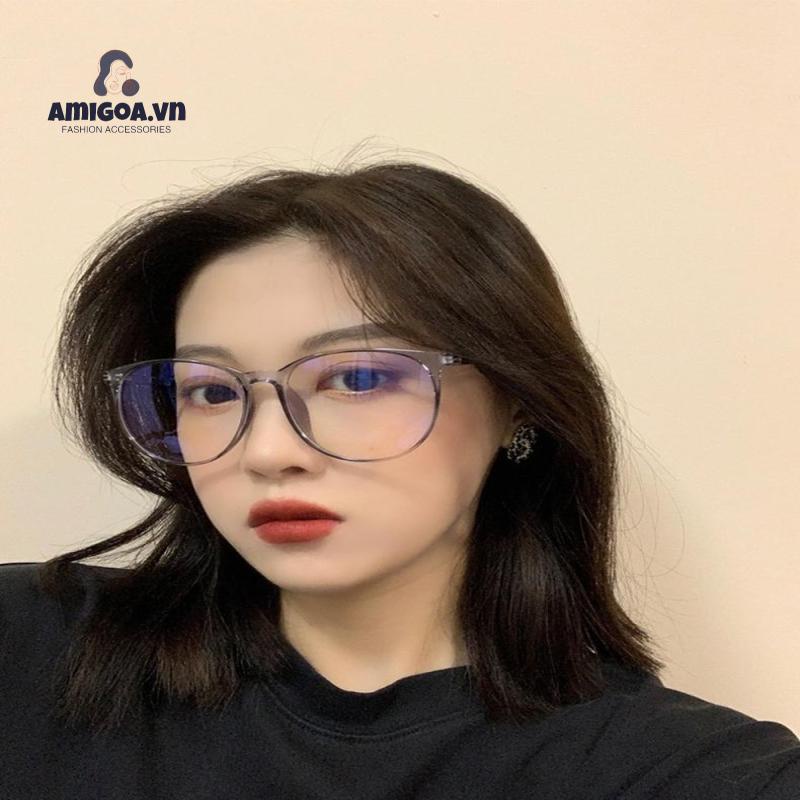 ✨✨Kính giả cận mắt tròn thời trang gọng ngố học sinh nam nữ giá rẻ