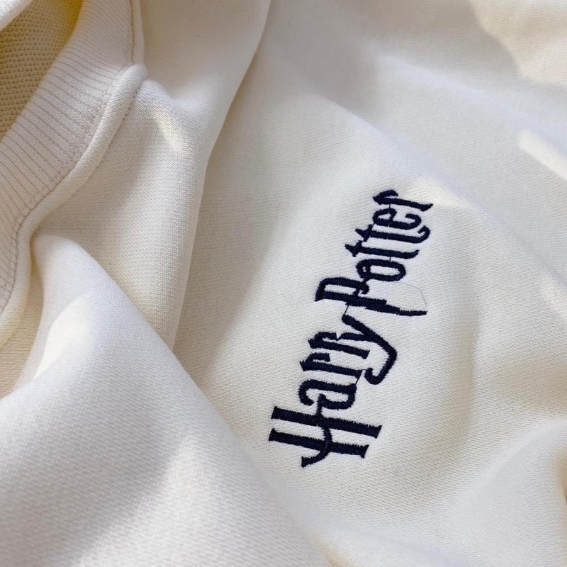 Áo Sweater Dáng Rộng Chữ Thêu HARRY POTTER pqk