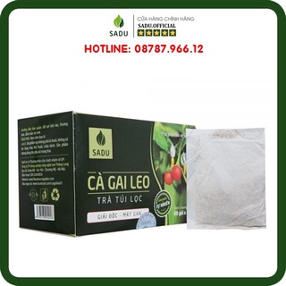 Cà Gai Leo Trà Túi Lọc 150Gr Sadu - [CHÍNH HÃNG] - Cách tốt nhất để bảo vệ gan