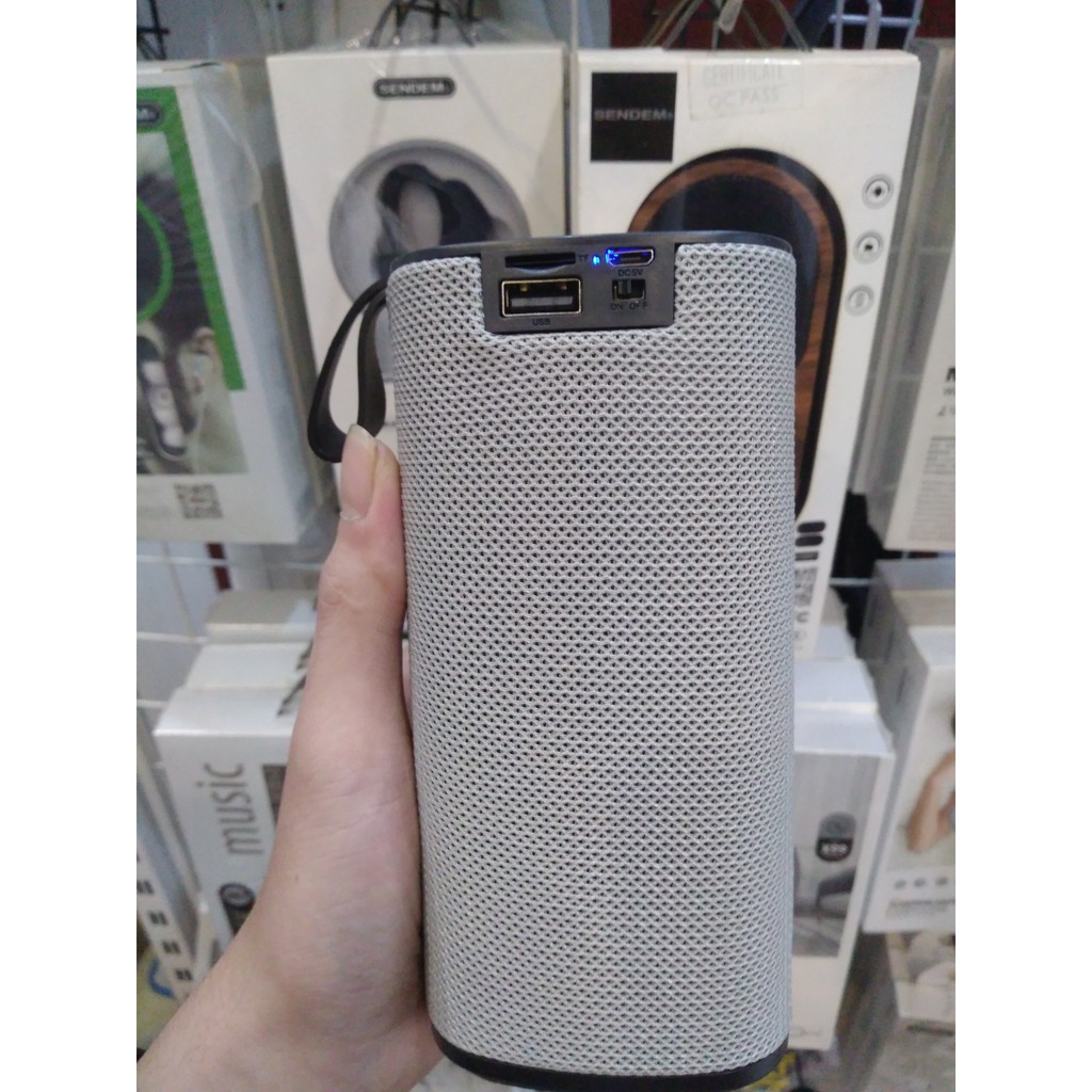 Loa Bluetooth GT-111 Loa kép Âm thanh lớn Extba Bass Nghe nhạc cực hay - Bảo hành 6 tháng