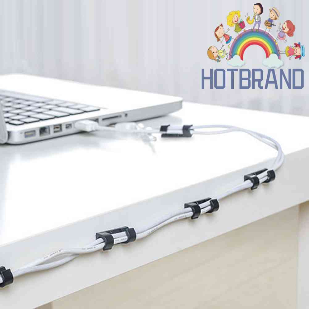 Set 20 Giá Đỡ Cố Định Dây Cáp Mạng Cổng USB