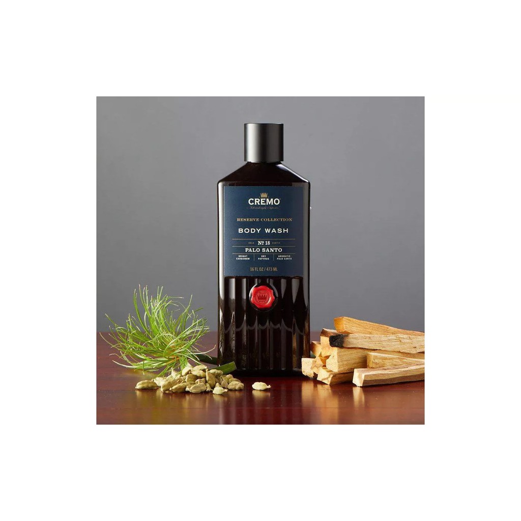 [Siêu Xịn] Sữa Tắm Cremo Reserve Collection Body Wash Palo Santo 473ML