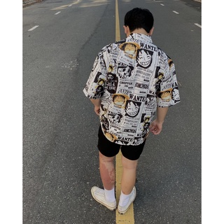 Áo sơ mi nam LUFFY chất lụa cotton