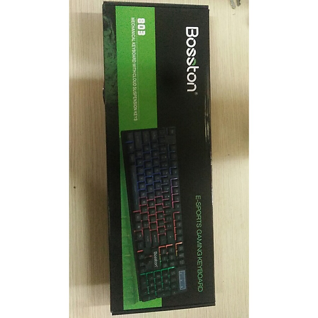 Bàn phím giả cơ RGB - Bosston 803
